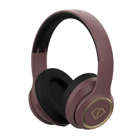 FTV-0016, auriculars sense fil ANC, color bordeus, amb cable de càrrega tipus C
