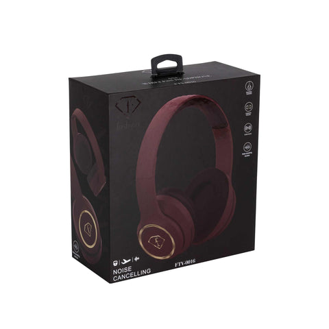 Product image of ANC wireless headphone. Part of the Headphones . Features: • Speaker: 40 mm • Impedance: 32 ohms • Sensitivity: 105dB (+/-5dB) • Frequency range: 20-20 kHz • Bluetooth version and range: 5.3 (10 meters) • B.... (Studio view). Official Berlinger Haus product, boosted by Promintra sl.
