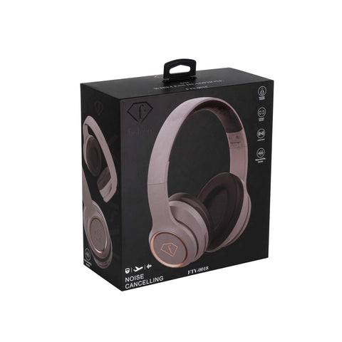 Product image of ANC wireless headphone. Part of the Headphones . Features: • Speaker: 40 mm • Impedance: 32 ohms • Sensitivity: 105dB (+/-5dB) • Frequency range: 20-20 kHz • Bluetooth version and range: 5.3 (10 meters) • B.... (Studio view). Official Berlinger Haus product, boosted by Promintra sl.