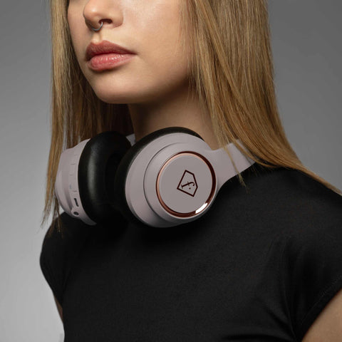 FTV-0018, auriculars sense fil ANC, color or rosa talp, auriculars, càrrega amb cable elèctric/tipus C