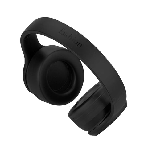 Product image of ANC wireless headphone. Part of the MATTE BLACK- ROSE GOLD . Features: • Speaker: 40 mm • Impedance: 32 ohms • Sensitivity: 105dB (+/-5dB) • Frequency range: 20-20 kHz • Bluetooth version and range: 5.3 (10 meters) • B.... (Studio view). Official Berlinger Haus product, boosted by Promintra sl.