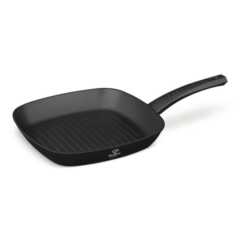  FTV-0033, Sartén grill 28cm, Negro mate Oro rosa, Sartén grill 28 cm, Sartén, Sartén, Sartén grill, Batería de cocina, Cocina