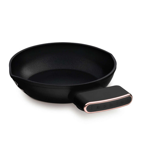  FTV-0042, Mini sartén 16cm, Negro Mate Oro Rosa, mini sartén 16 cm, mini sartén, sartén, utensilios de cocina, cocina
