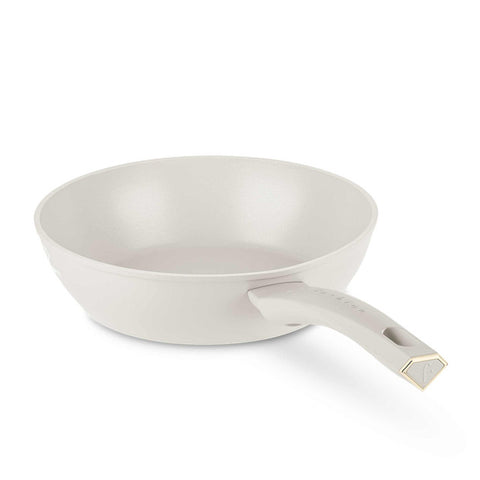  FTV-0061, Sartén honda con tapa 24cm, Dorado crema mate, Sartén honda 24 cm, Sartén, Sartén honda, Sartén honda con tapa, Sartén, Batería de cocina, Cocina