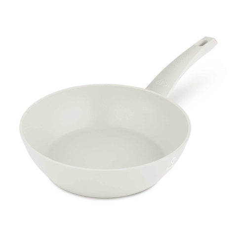  FTV-0061, Sartén honda con tapa 24cm, Dorado crema mate, Sartén honda 24 cm, Sartén, Sartén honda, Sartén honda con tapa, Sartén, Batería de cocina, Cocina