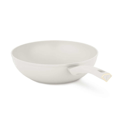  FTV-0062, Wok 28cm, Dorado Crema Mate, Wok 28 cm, Wok, Batería de cocina, Cocina