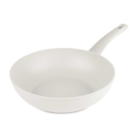  FTV-0062, Wok 28cm, Dorado Crema Mate, Wok 28 cm, Wok, Batería de cocina, Cocina