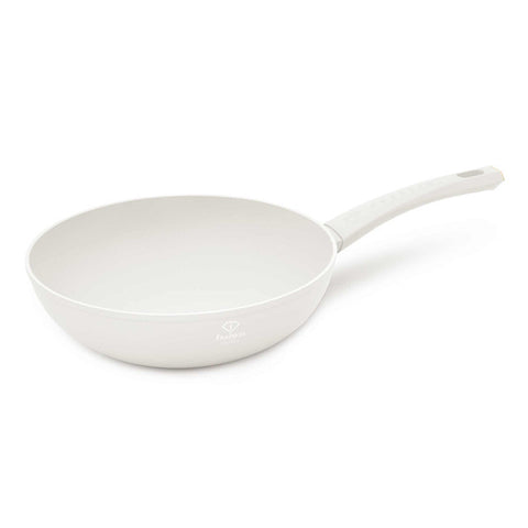  FTV-0062, Wok 28cm, Dorado Crema Mate, Wok 28 cm, Wok, Batería de cocina, Cocina