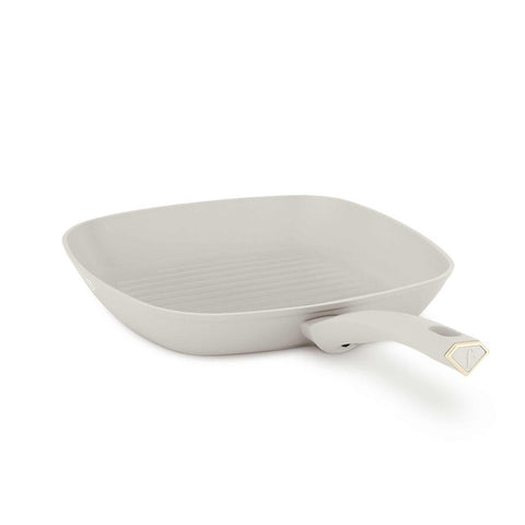  FTV-0065, Sartén grill con tapa 28cm, Crema Mate Dorada, Sartén grill 28 cm con tapa, Sartén, Sartén, Sartén grill, Sartén grill con tapa, Batería de cocina, Cocina