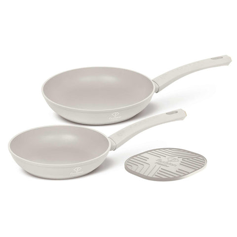  FTV-0079, juego de 3 sartenes, dorado mate, juego de 3 sartenes, sartén, juego de sartenes, sartén, juego de sartenes, utensilios de cocina, cocina