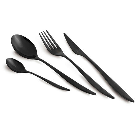  FTV-0084, Juego de cubiertos de 24 piezas con espejo, oro rosa, juego de cubiertos de 24 piezas, juego de cubiertos, cubiertos, espejo