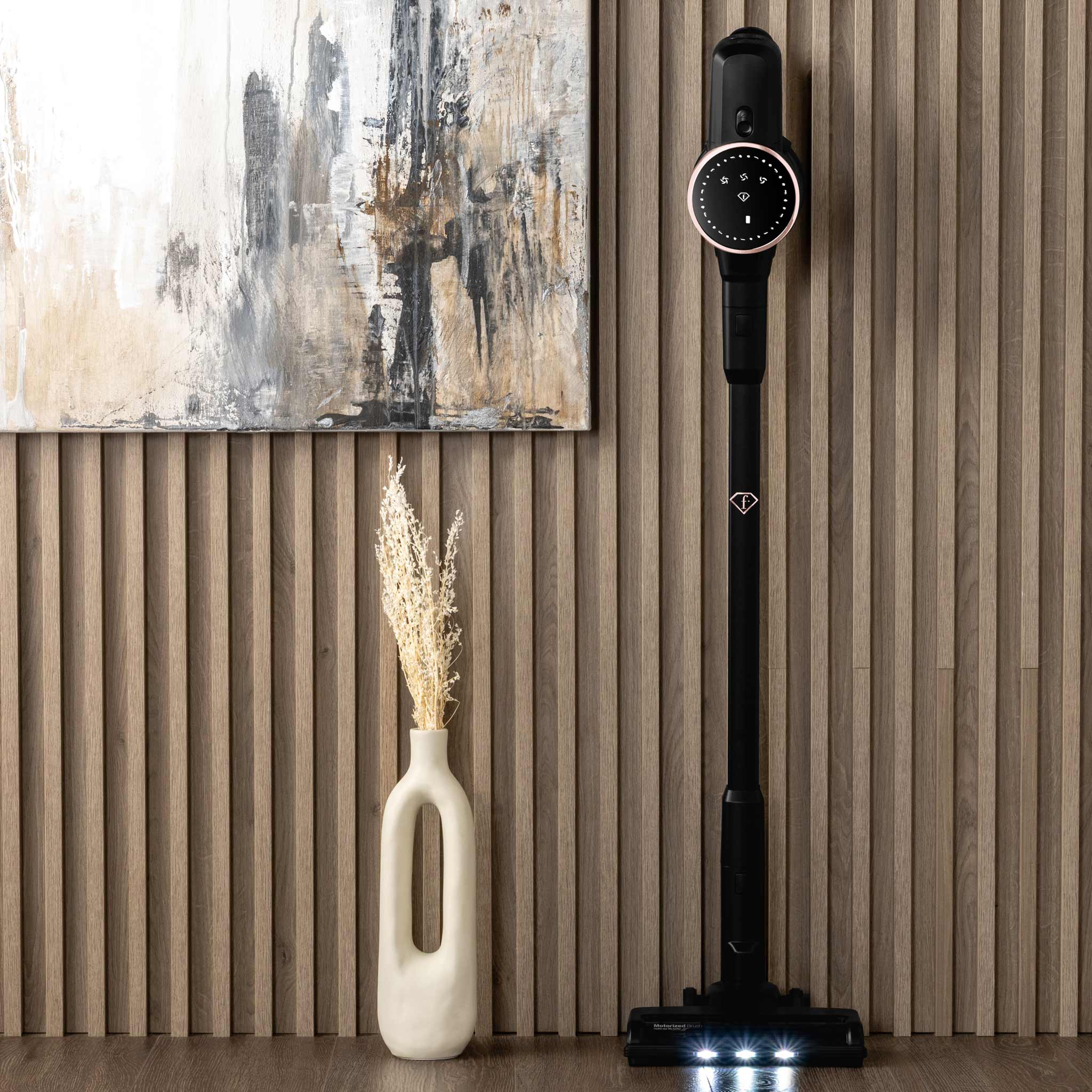 Full range of cordless stick vacuums with BLDC motor and accessories