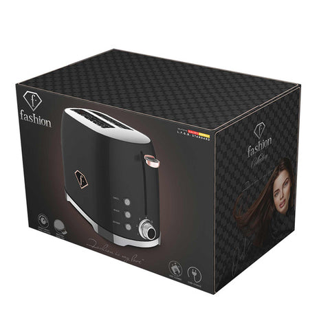  FTV-0111, Tostadora, Negro Oro Rosa, Eléctrica, Dos Rebanadas