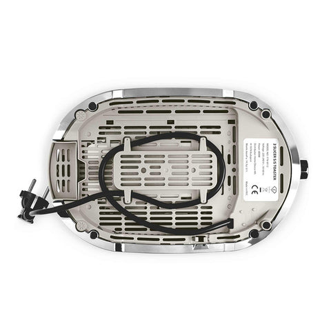  FTV-0112, Tostadora, Crema Dorada, Eléctrica, Dos Rebanadas