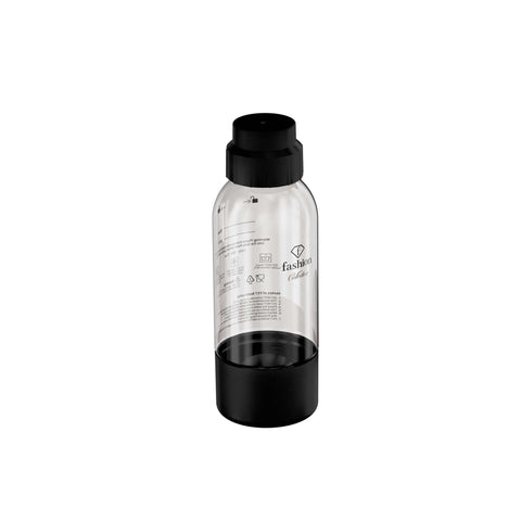 Product image of Soda maker with 2bottles and barometer universal CO2cylinders size. Part of the MATTE BLACK- ROSE GOLD . Features: • Material: stainless steel, pp • Size: 43,5*22*12 cm • 2 pcs pp bottle with cup: 1,0L and 0,5L • Universal, standard CO2 cylinders size (not inclu.... (Studio view). Official Berlinger Haus product, boosted by Promintra sl.