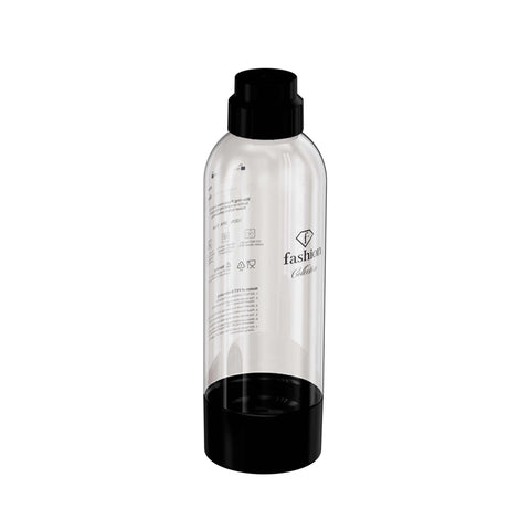 Product image of Soda maker with 2bottles and barometer universal CO2cylinders size. Part of the MATTE BLACK- ROSE GOLD . Features: • Material: stainless steel, pp • Size: 43,5*22*12 cm • 2 pcs pp bottle with cup: 1,0L and 0,5L • Universal, standard CO2 cylinders size (not inclu.... (Studio view). Official Berlinger Haus product, boosted by Promintra sl.