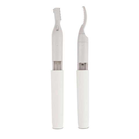  Rizador de pestañas con calor y afeitadora eléctrica 2 en 1