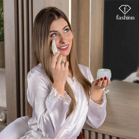 FTV-0136, Massatgeador d'ulls, Crema Daurada, Elèctric/Bateria/Bellesa