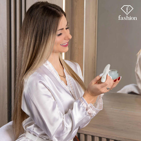 FTV-0136, Massatgeador d'ulls, Crema Daurada, Elèctric/Bateria/Bellesa