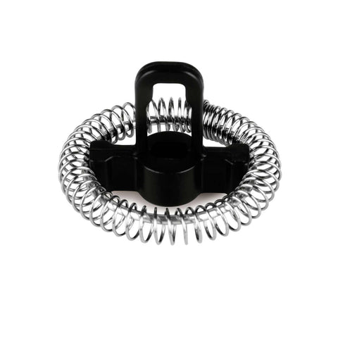 Product image of Milk frother. Part of the MATTE BLACK- ROSE GOLD . Features: • Material: stainless steel, plastic • Capacity for heating: 300 ml • Capacity for foaming: 160 ml • Voltage: 220-240V, 50/60Hz • Power: 400W • 2 p.... (Studio view). Official Berlinger Haus product, boosted by Promintra sl.