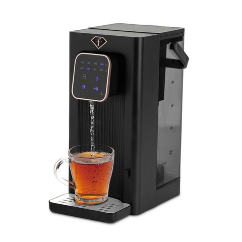 FTV-0187, dispensador digital d'aigua calenta i aigua a temperatura ambient 2 en 1, negre or rosa, dispensador digital d'aigua calenta, elèctric