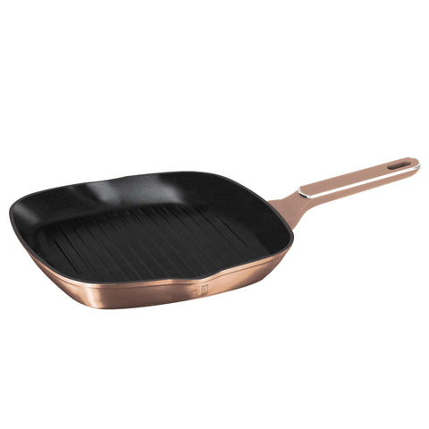 Sartén Grill Con Tapa 28Cm