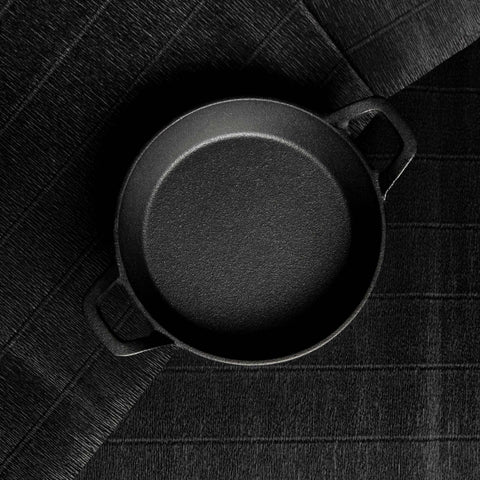  LP,BH,188,BH/6536, Olla baja de hierro fundido de 18 cm, Negra, para exterior, Olla baja de 18 cm, Hierro fundido, Olla baja, Utensilios de cocina, Cocina, Picnic, Ollas y cazuelas