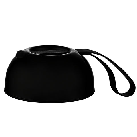 Product image of Blender with USB. Part of the Black Vantage Collection/Matte Black Collection/Black Silver Collection . Features: • Material: stainless steel, plastic • Power: 120-130 W 7,4 V • Batteries: 1500mAh*2 pcs • Charging with USB cable • Color: black. (Studio view). Official Berlinger Haus product, boosted by Promintra sl.