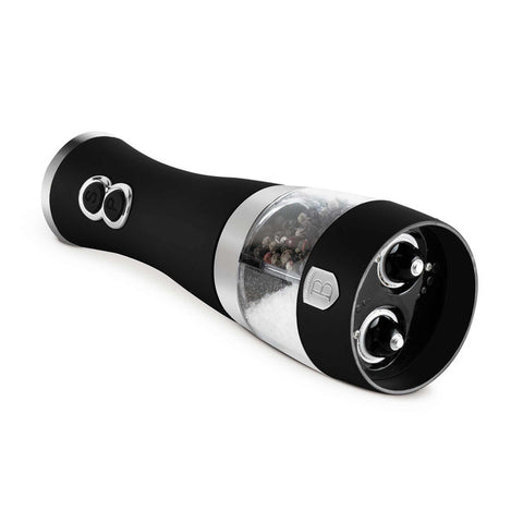  LP-BH-260, molinillo eléctrico de sal y pimienta 2 en 1, negro mate, molinillo de sal y pimienta 2 en 1, eléctrico/batería, molinillo eléctrico de sal y pimienta, 2 en 1, molinillo de sal y pimienta