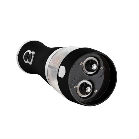  LP-BH-260, molinillo eléctrico de sal y pimienta 2 en 1, negro mate, molinillo de sal y pimienta 2 en 1, eléctrico/batería, molinillo eléctrico de sal y pimienta, 2 en 1, molinillo de sal y pimienta