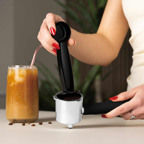  LP-BH-236,Cafetera digital 3 en 1,Negro,Oro rosa,Cafetera eléctrica,Cafetera eléctrica con espumador de leche,Electrodomésticos,Cafetera