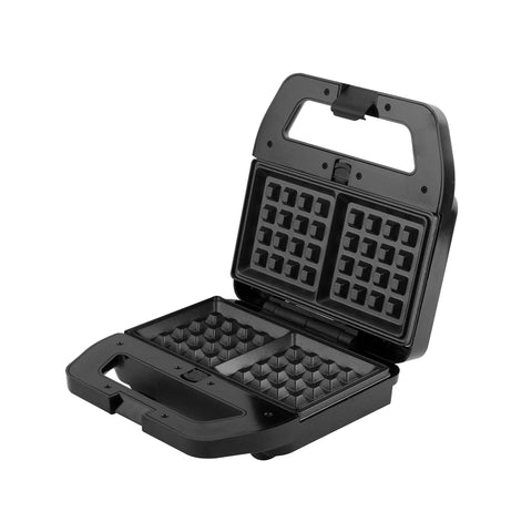  LP,KL,152P, sandwichera 3 en 1 con placas desmontables, acero inoxidable, sandwichera 3 en 1, eléctrica, sandwichera eléctrica, prensa para paninis, panini maker, parrilla, waflera, multifuncional, electrodomésticos de cocina, sandwichera