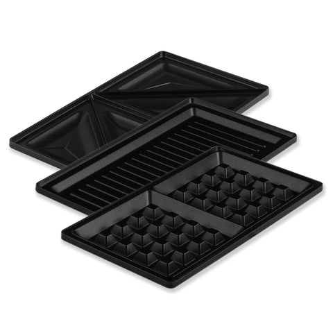  LP,KL,152P, sandwichera 3 en 1 con placas desmontables, acero inoxidable, sandwichera 3 en 1, eléctrica, sandwichera eléctrica, prensa para paninis, panini maker, parrilla, waflera, multifuncional, electrodomésticos de cocina, sandwichera