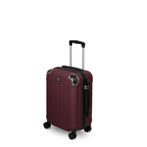  SF-5002, juego de maletas de 3 piezas, Burdeos, dorado, juego de maletas de 3 piezas, viaje, maleta, juego de maletas