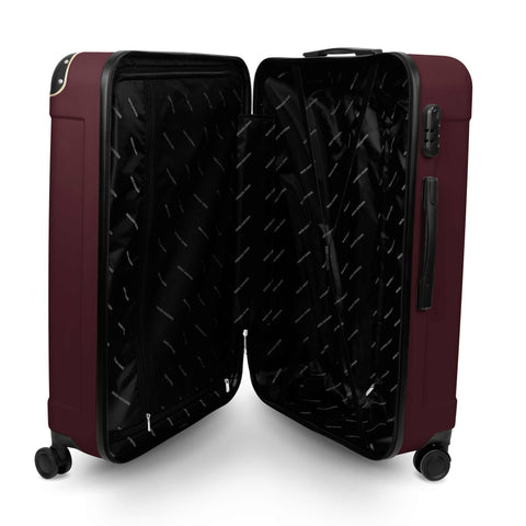  SF-5002, juego de maletas de 3 piezas, Burdeos, dorado, juego de maletas de 3 piezas, viaje, maleta, juego de maletas