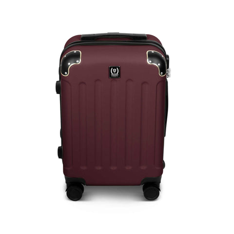  SF-5002, juego de maletas de 3 piezas, Burdeos, dorado, juego de maletas de 3 piezas, viaje, maleta, juego de maletas