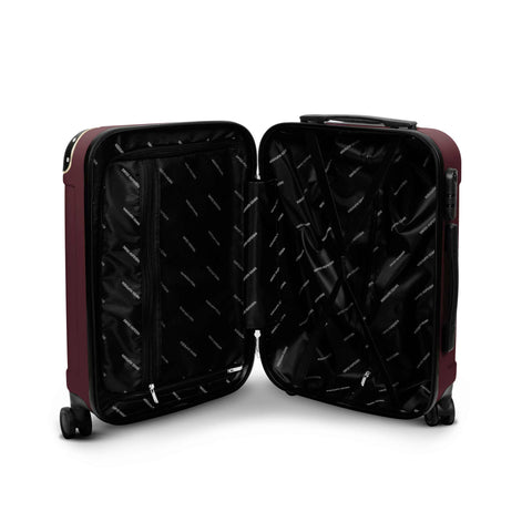  SF-5002, juego de maletas de 3 piezas, Burdeos, dorado, juego de maletas de 3 piezas, viaje, maleta, juego de maletas