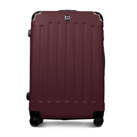  SF-5002, juego de maletas de 3 piezas, Burdeos, dorado, juego de maletas de 3 piezas, viaje, maleta, juego de maletas