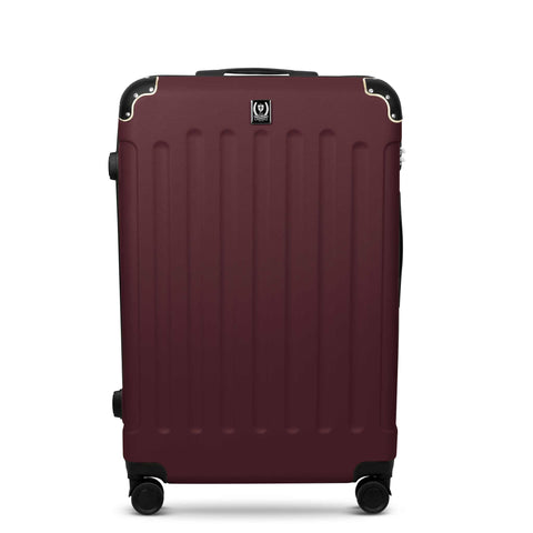  SF-5002, juego de maletas de 3 piezas, Burdeos, dorado, juego de maletas de 3 piezas, viaje, maleta, juego de maletas