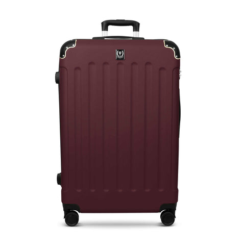  SF-5002, juego de maletas de 3 piezas, Burdeos, dorado, juego de maletas de 3 piezas, viaje, maleta, juego de maletas