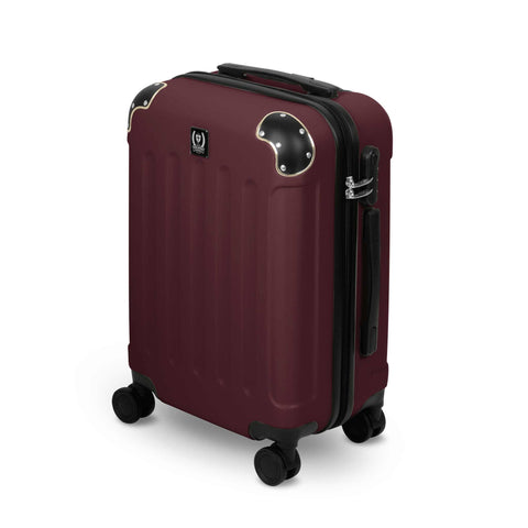  SF-5002, juego de maletas de 3 piezas, Burdeos, dorado, juego de maletas de 3 piezas, viaje, maleta, juego de maletas