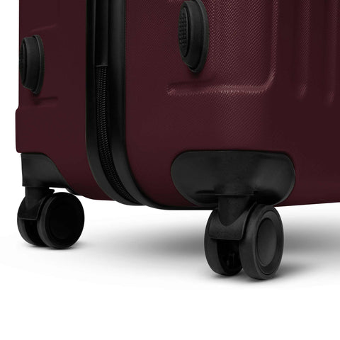  SF-5002, juego de maletas de 3 piezas, Burdeos, dorado, juego de maletas de 3 piezas, viaje, maleta, juego de maletas