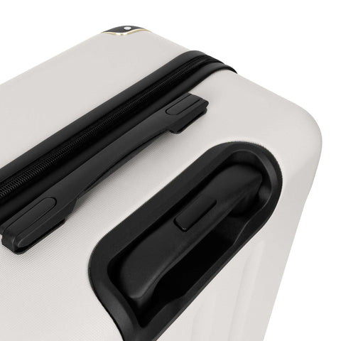  SF-5003, juego de maletas de 3 piezas, color crema y dorado, juego de maletas de 3 piezas, maleta de viaje, juego de maletas