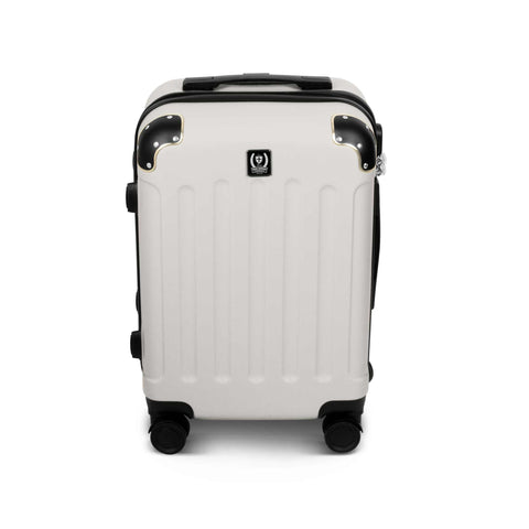  SF-5003, juego de maletas de 3 piezas, color crema y dorado, juego de maletas de 3 piezas, maleta de viaje, juego de maletas