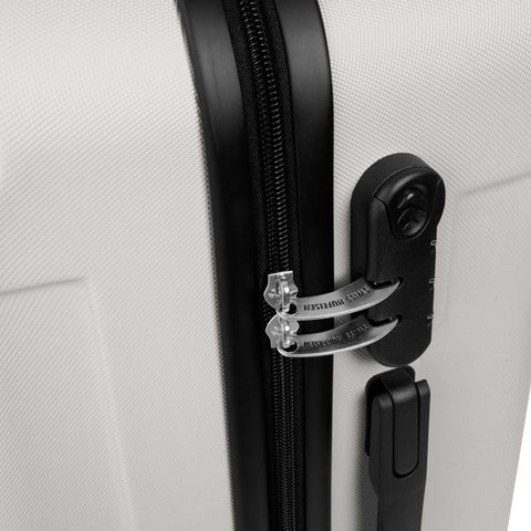  SF-5003, juego de maletas de 3 piezas, color crema y dorado, juego de maletas de 3 piezas, maleta de viaje, juego de maletas