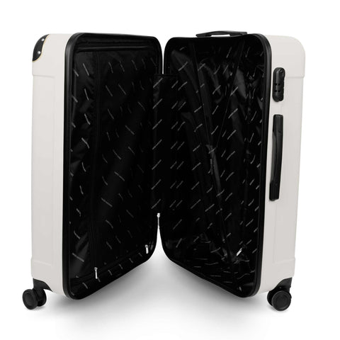  SF-5003, juego de maletas de 3 piezas, color crema y dorado, juego de maletas de 3 piezas, maleta de viaje, juego de maletas