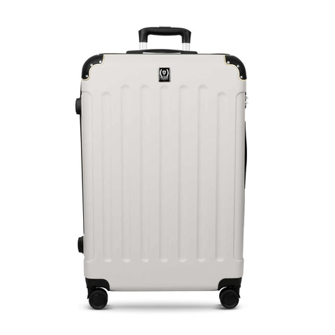  SF-5003, juego de maletas de 3 piezas, color crema y dorado, juego de maletas de 3 piezas, maleta de viaje, juego de maletas