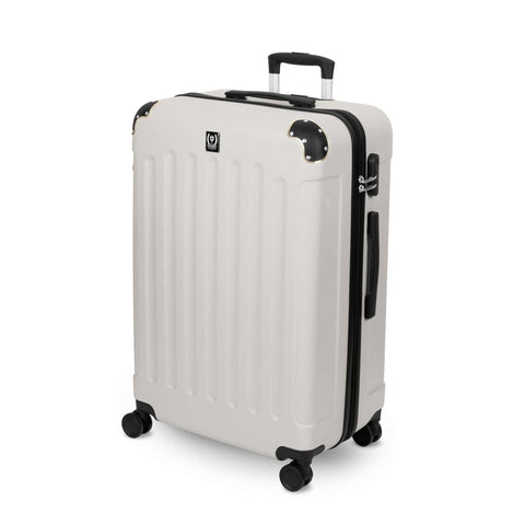  SF-5003, juego de maletas de 3 piezas, color crema y dorado, juego de maletas de 3 piezas, maleta de viaje, juego de maletas