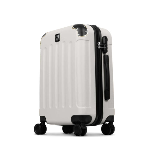  SF-5003, juego de maletas de 3 piezas, color crema y dorado, juego de maletas de 3 piezas, maleta de viaje, juego de maletas