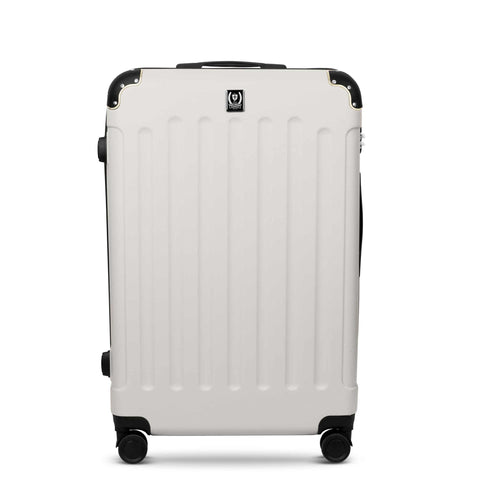  SF-5003, juego de maletas de 3 piezas, color crema y dorado, juego de maletas de 3 piezas, maleta de viaje, juego de maletas